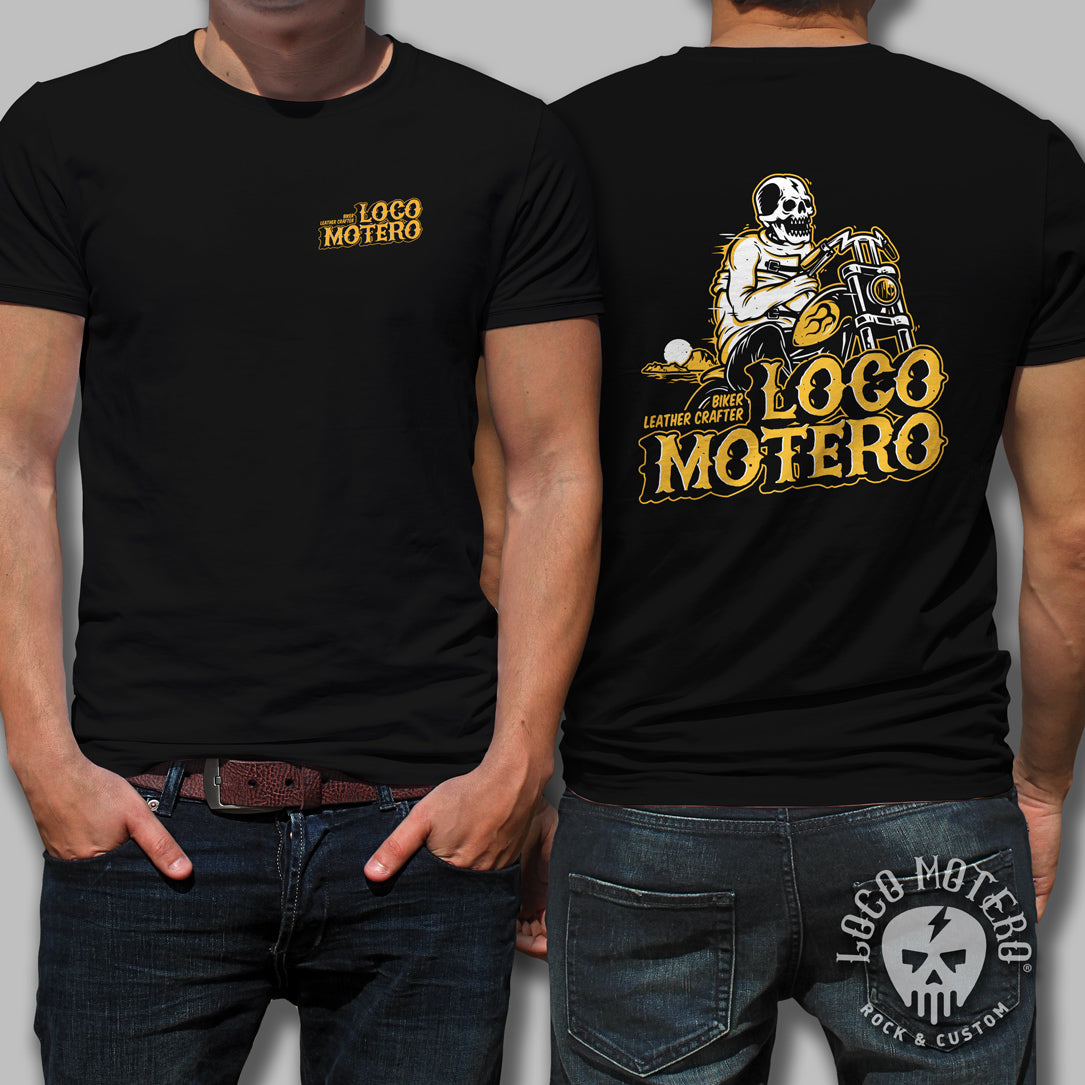 Camiseta Loco Motero by BobberCult